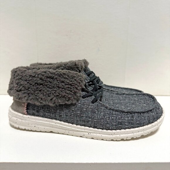 Hey Dude Damen Fold Stitch Cozy Moccasin - Picture 2 of 10